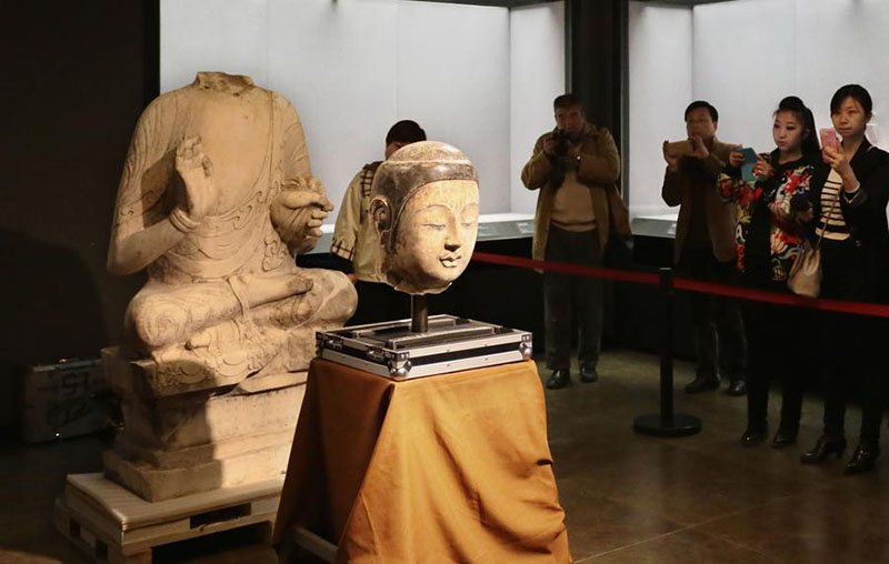 Peça roubada é devolvida a museu de Hebei