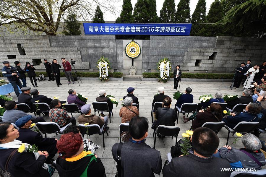 Nanjing realiza cerimônia em memória das vítimas do Massacre