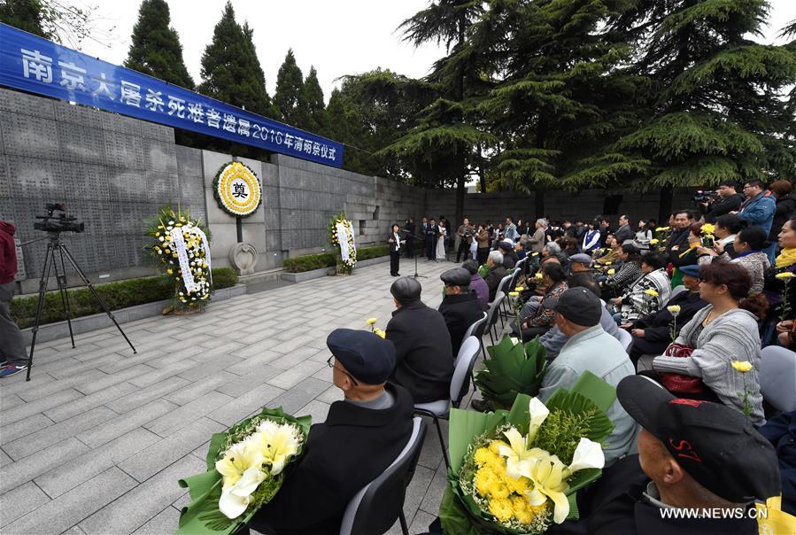 Nanjing realiza cerimônia em memória das vítimas do Massacre