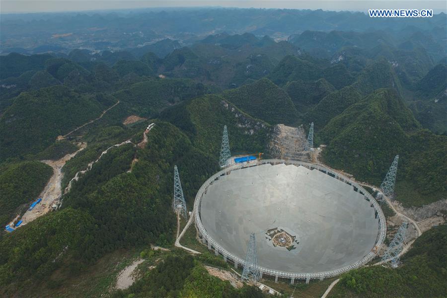 Instalação do maior telescópio esférico do mundo será concluído