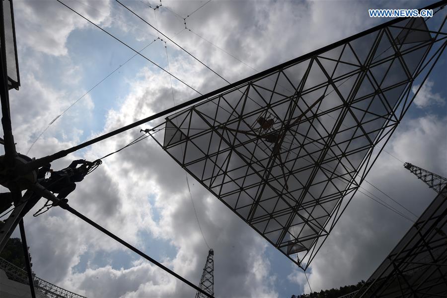 Instalação do maior telescópio esférico do mundo será concluído