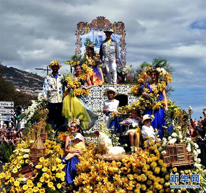 Festa da Flor realiza-se na Ilha da Madeira em Portugal