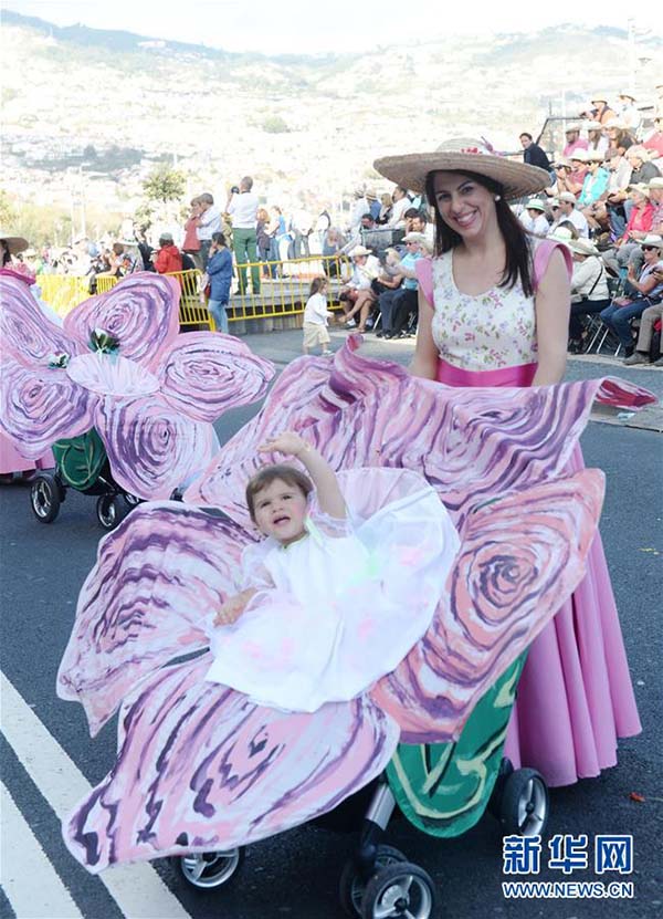 Festa da Flor realiza-se na Ilha da Madeira em Portugal