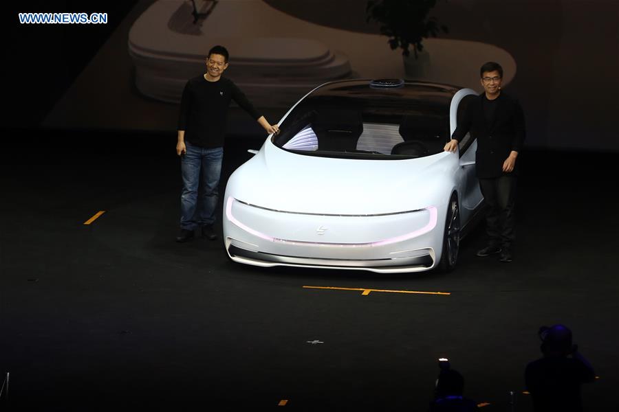 Revelado conceito de carro elétrico sem condutor em Beijing