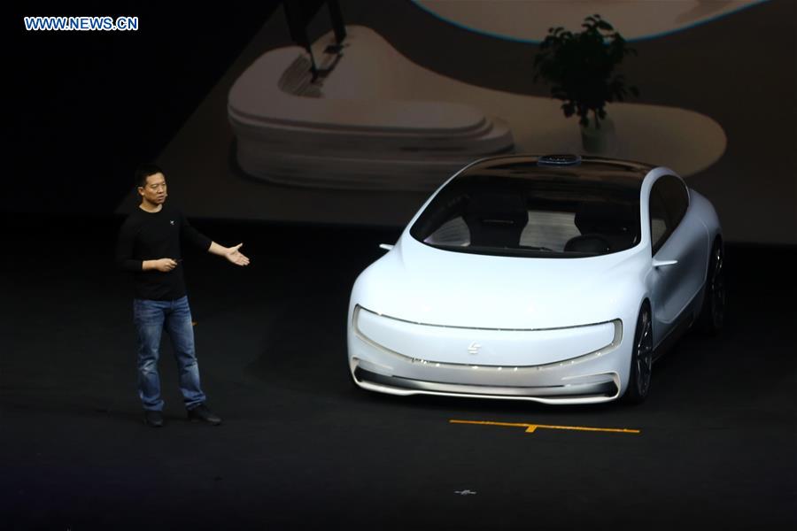 Revelado conceito de carro elétrico sem condutor em Beijing
