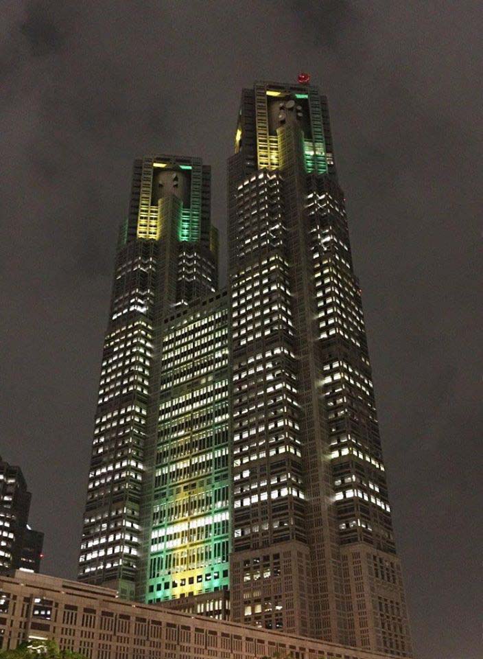 Monumentos ao redor do mundo marcam contagem de 100 dias para as Olimpíadas