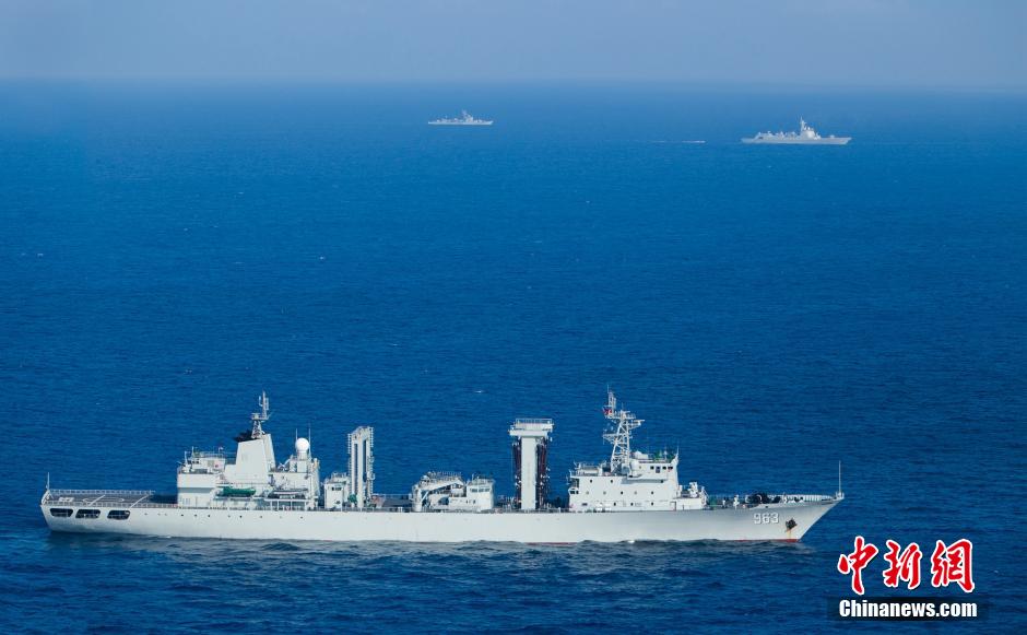 Marinha chinesa realiza exercício de resposta à circunstâncias especias no MSC