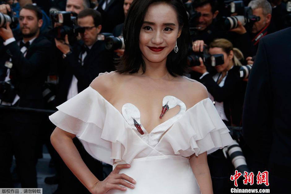 Atrizes chinesas marcam presença no Festival de Cannes