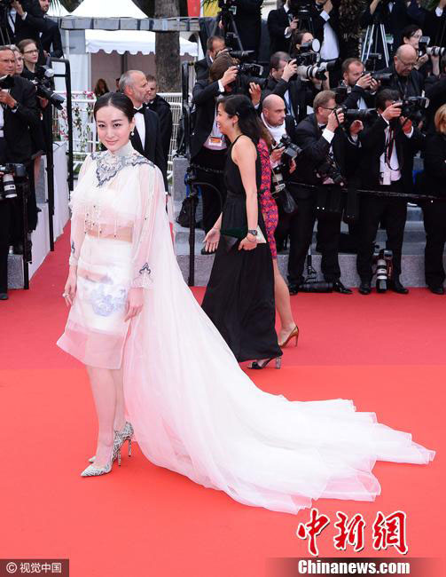 Atrizes chinesas marcam presença no Festival de Cannes