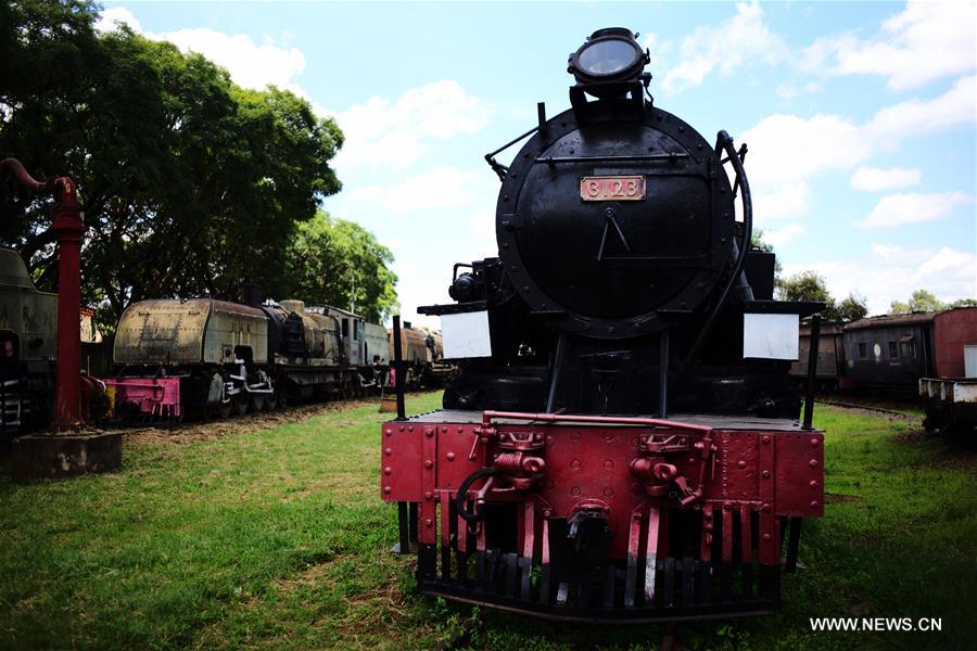 Museu Ferroviário de Nairobi, no Quênia