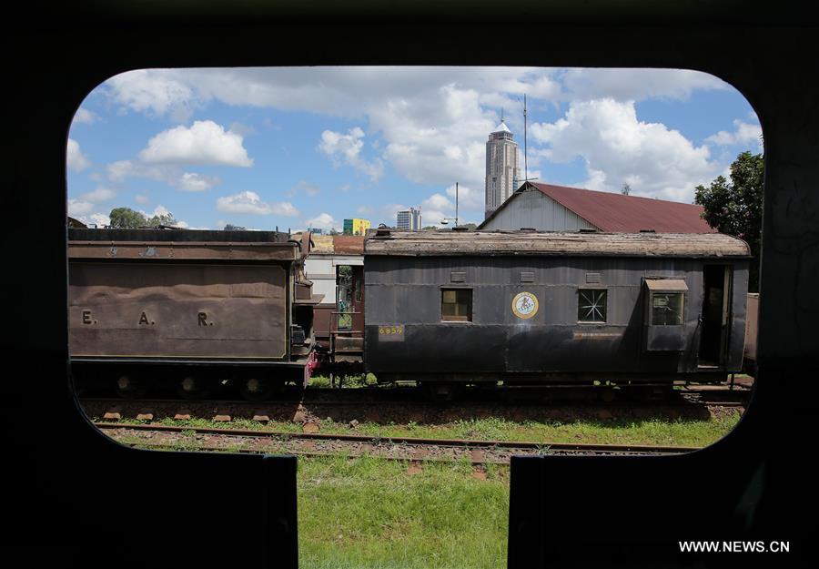 Museu Ferroviário de Nairobi, no Quênia