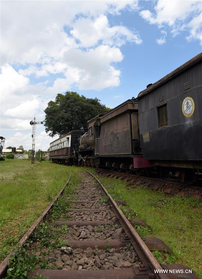 Museu Ferroviário de Nairobi, no Quênia