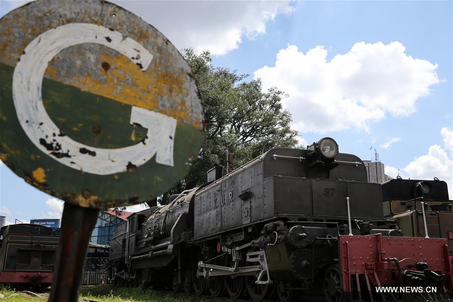 Museu Ferroviário de Nairobi, no Quênia