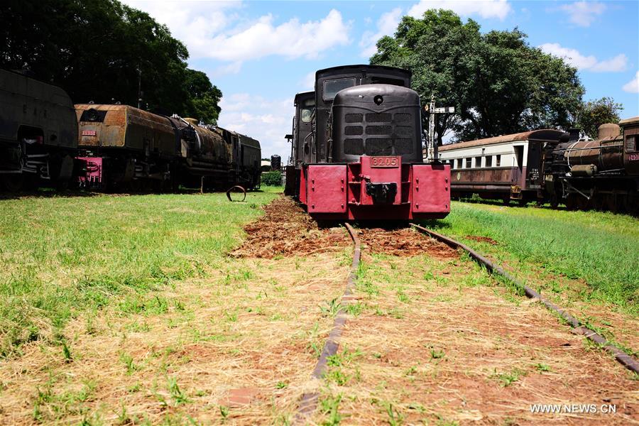 Museu Ferroviário de Nairobi, no Quênia