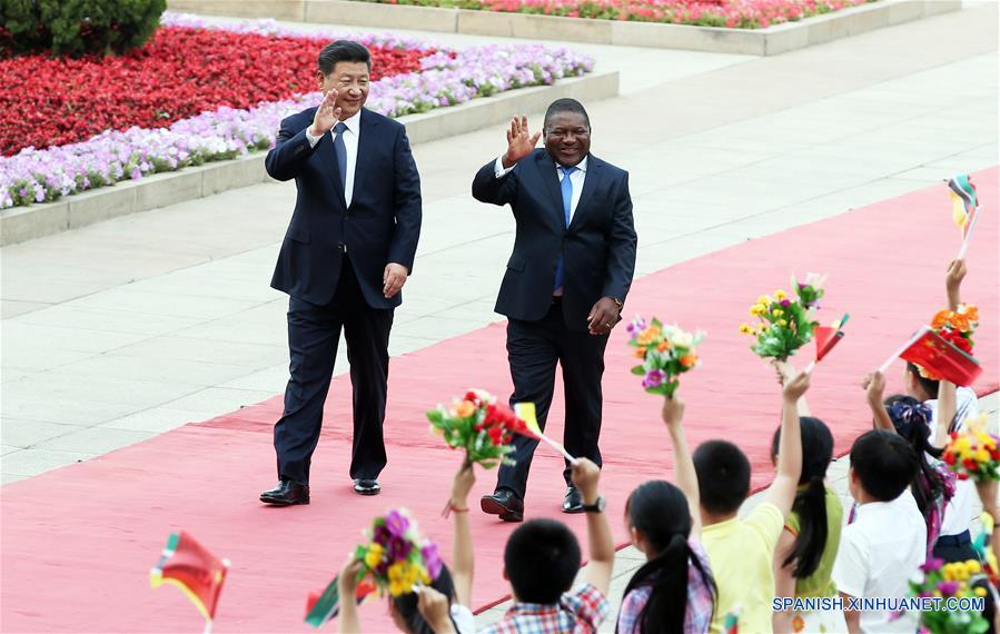 Presidentes da China e Moçambique estabelecem associação cooperativa e estratégica integral