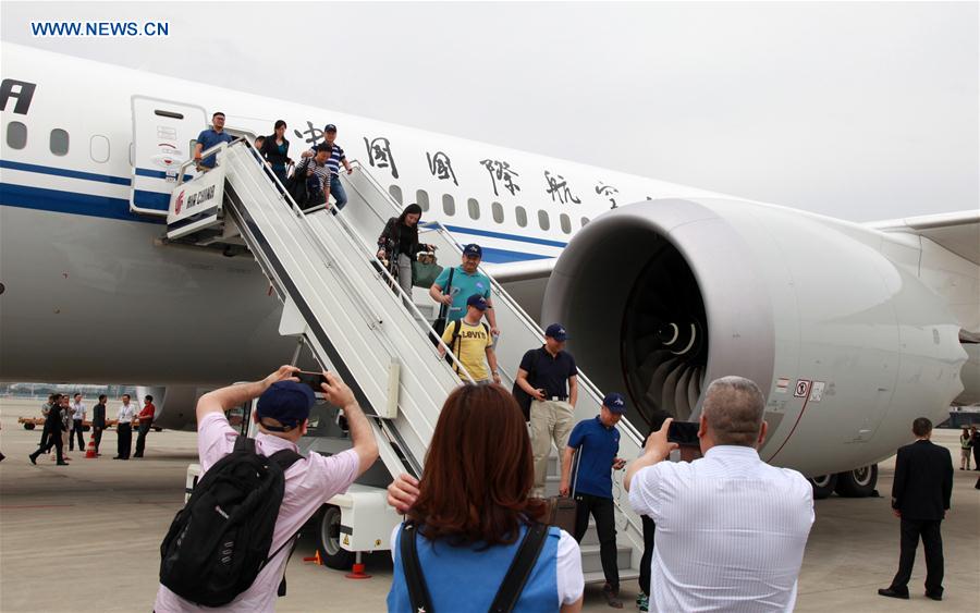 Avião Boeing 787-9 da Air China faz 1º voo