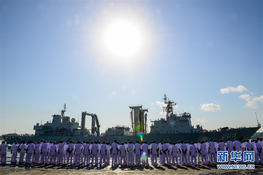 22ª frota da Marinha chinesa visita a Tanzânia