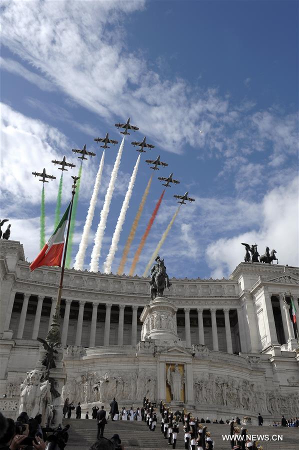 Roma: Parada militar do Dia da República