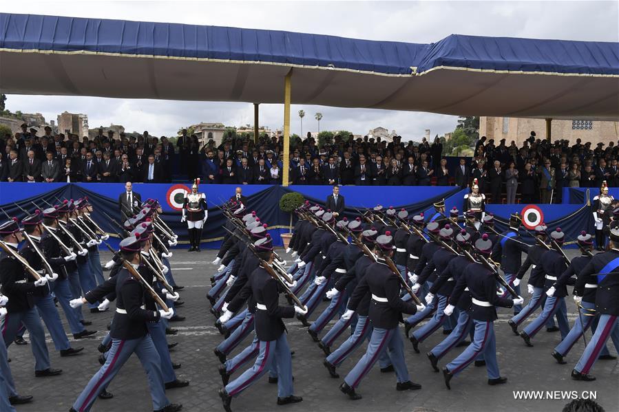 Roma: Parada militar do Dia da República