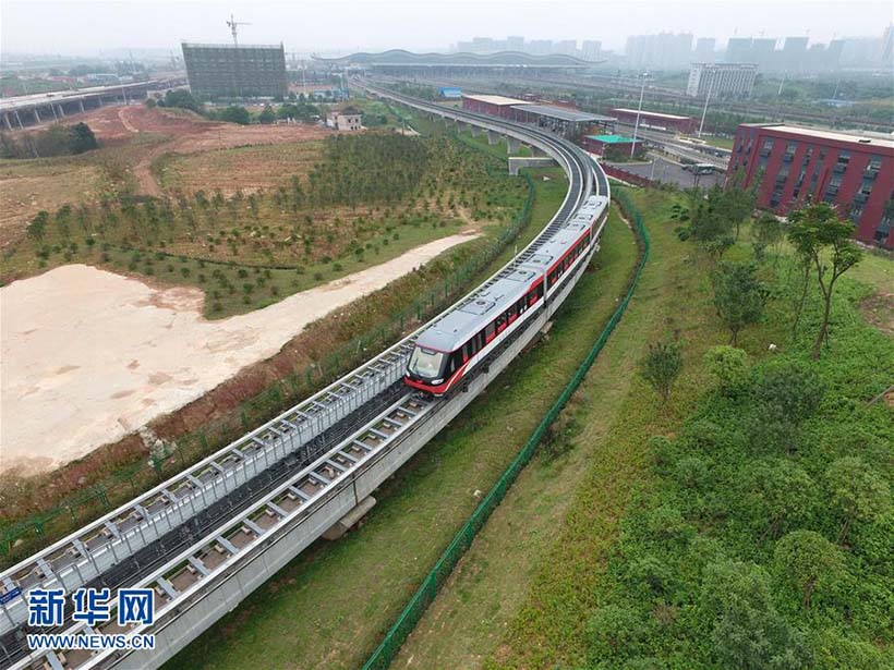 Linha maglev no centro da China transporta 170 mil passageiros no primeiro mês de operação