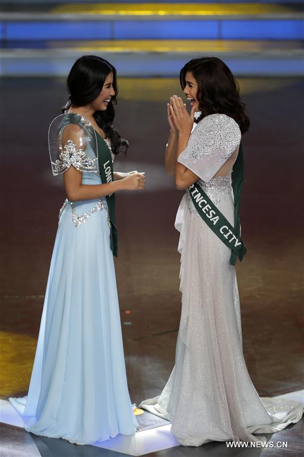 Noite de coroação da Miss Filipinas Earth 2016
