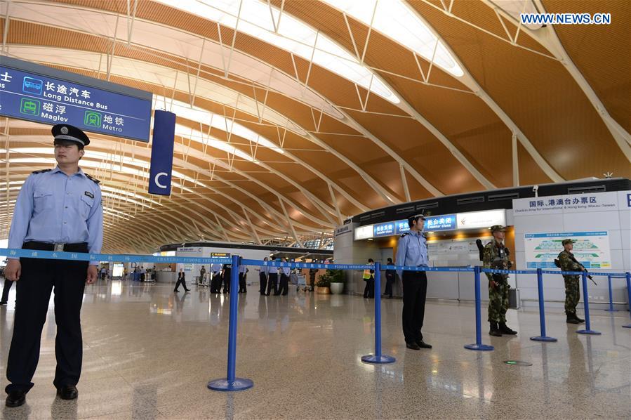 Explosão no aeroporto de Shanghai deixa quatro feridos