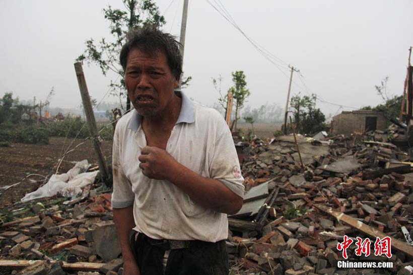 Clima extremo deixa 98 mortos e 800 feridos no leste da China