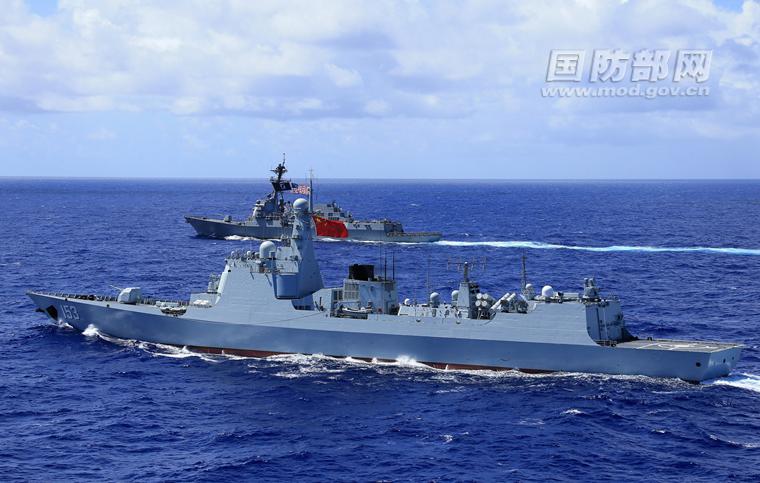 China e EUA realizam exercícios navais nas imediações do Havai