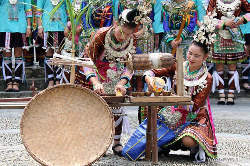 Música folclórica da etnia Dong no sudoeste da China