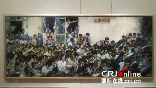 Exibição de obras artísticas é realizada em Beijing para celebrar aniversário do Partido Comunista da China