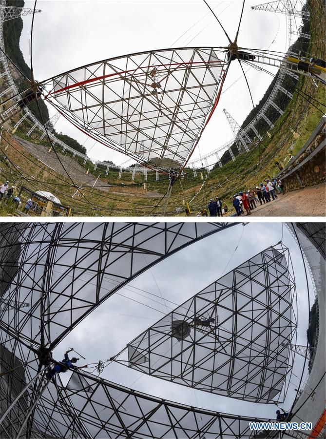 China conclui maior radiotelescópio do mundo