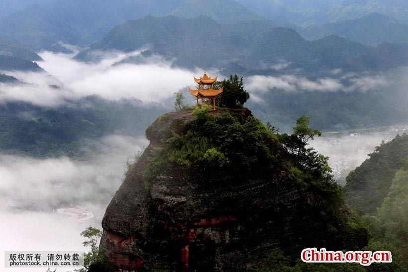 Montanha Qiyun, local sagrado do taoísmo