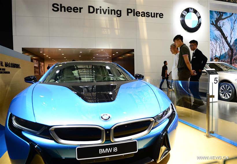 7ª Exposição Internacional de Automóveis é aberta no noroeste da China