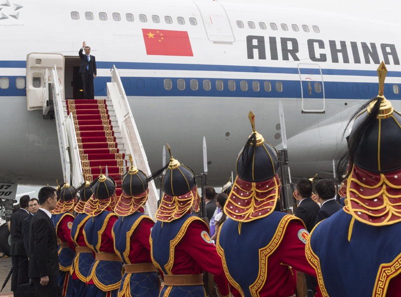 Premiê chinês pede por parceria mais estreita entre China e Mongólia