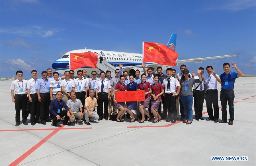 China conduz novos testes de voo em aeroportos nas ilhas Nansha