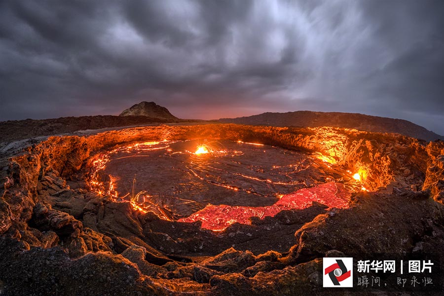 Vulcão Erta Ale da Etiópia entra em erupção