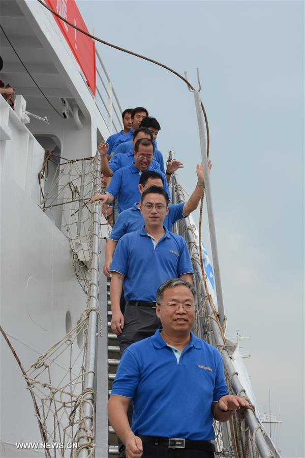 Navio de pesquisa da China completa sua 39ª missão de expedição oceânica
