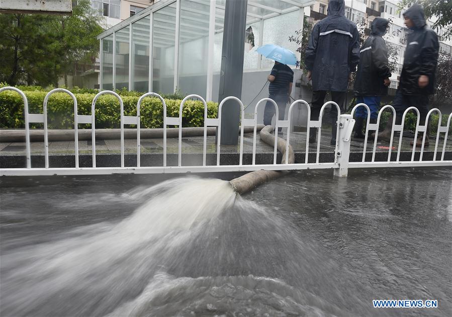 China aumenta nível de alerta para tempestade