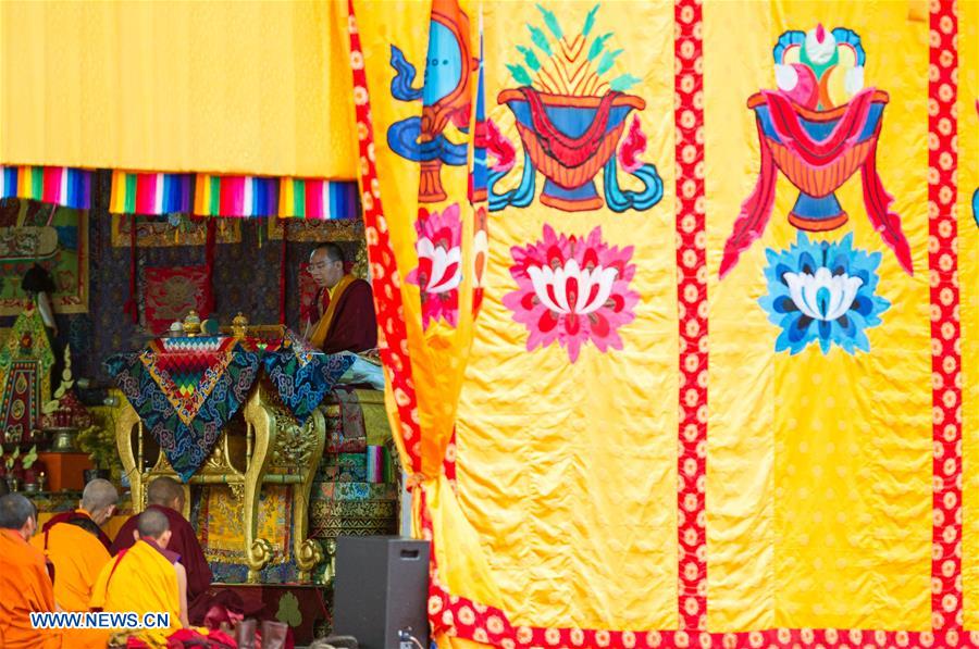 Panchen Lama inicia ritual Kalachakra em Xigaze