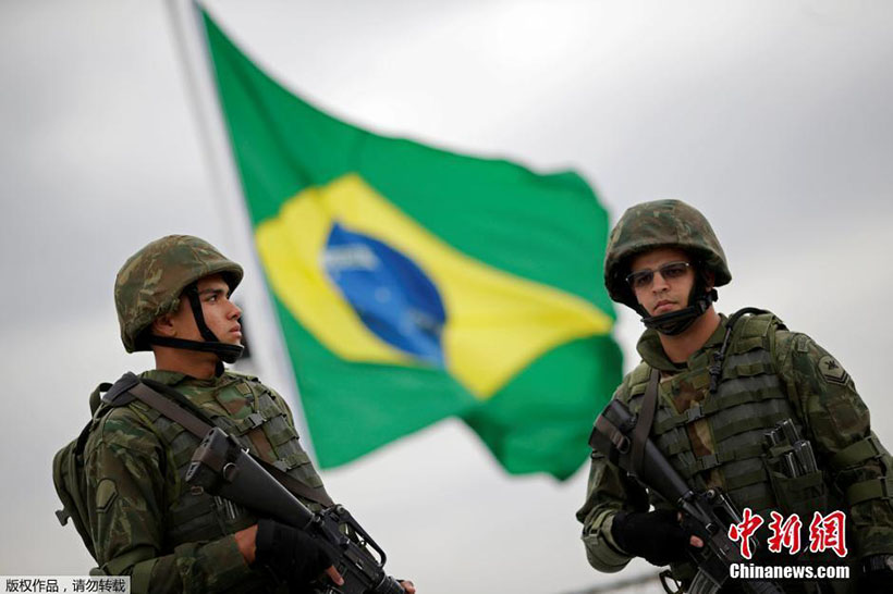 Brasil realiza exercícios de segurança para os Jogos Olímpicos