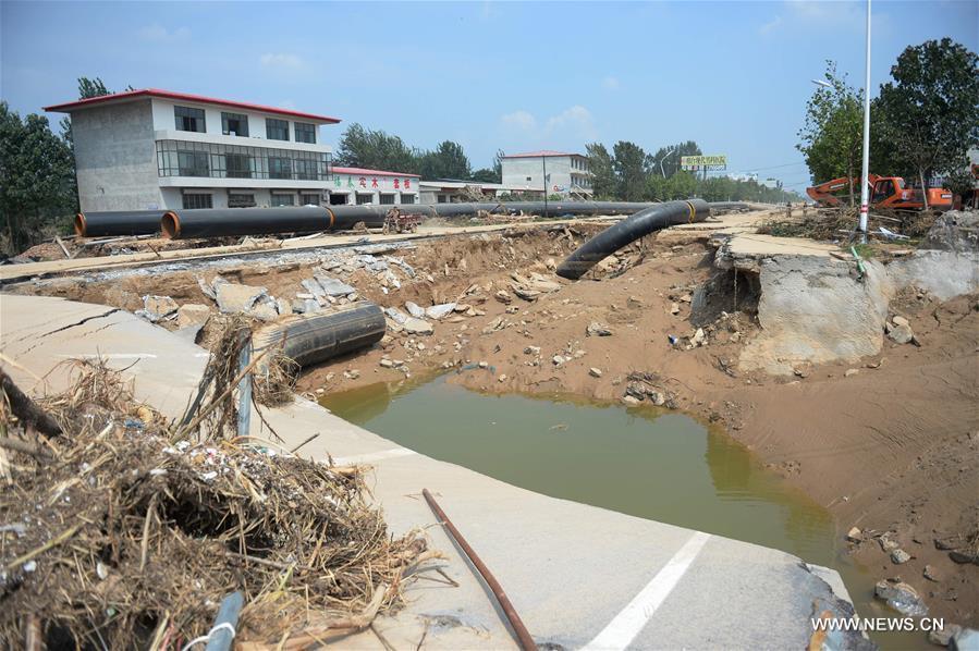 Enchentes em Hebei deixaram 130 mortos e 110 desaparecidos