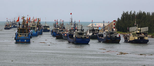 Hainan abre novo porto depois do fim da proibição de pesca