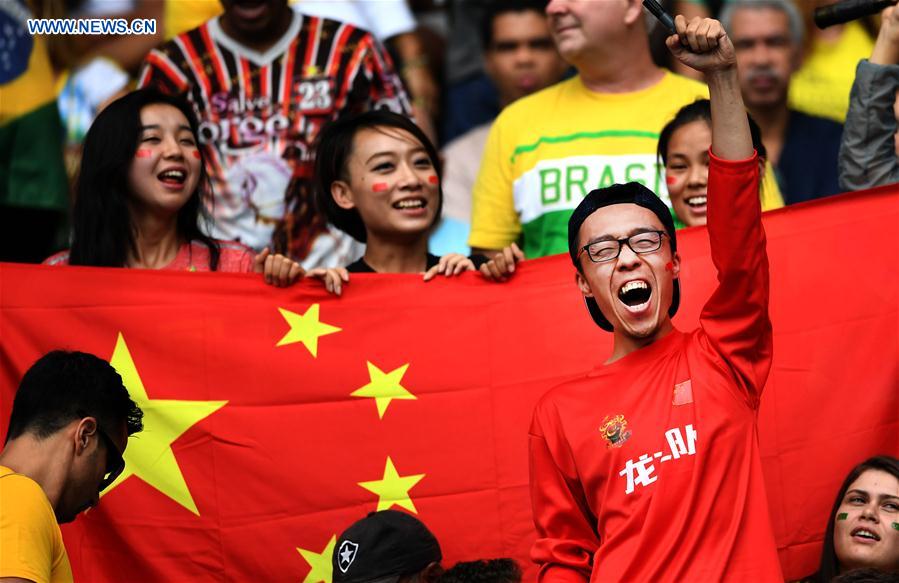 Futebol feminino: Seleção brasileira vence China por 3-0