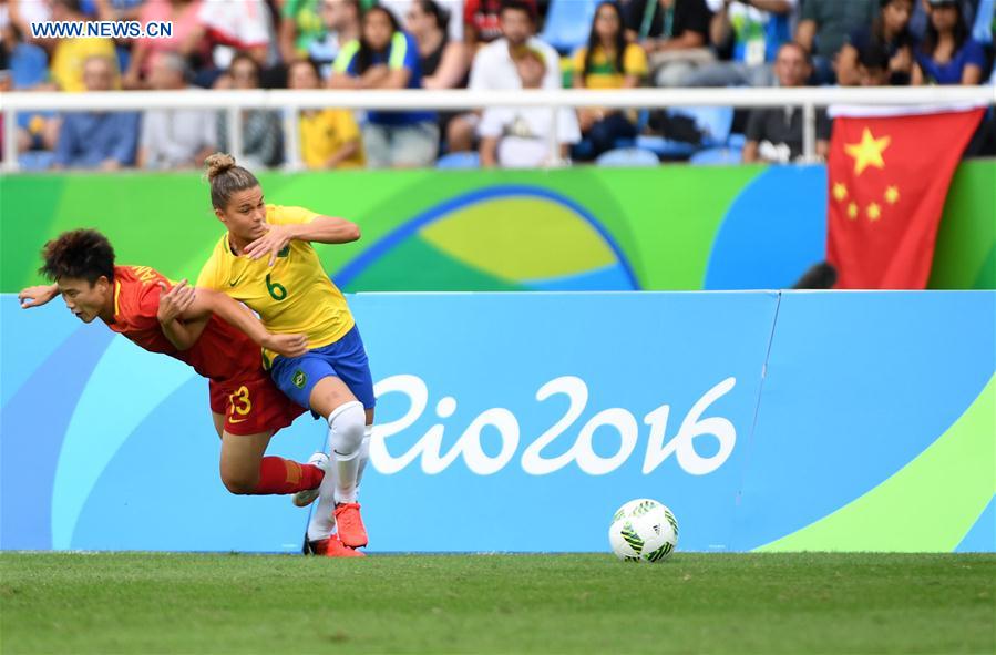 Futebol feminino: Seleção brasileira vence China por 3-0