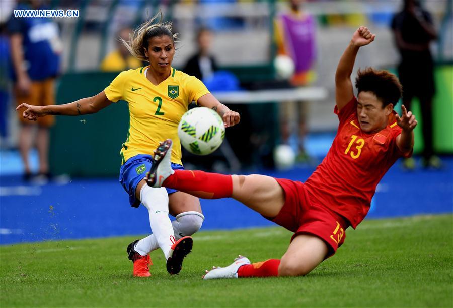 Futebol feminino: Seleção brasileira vence China por 3-0