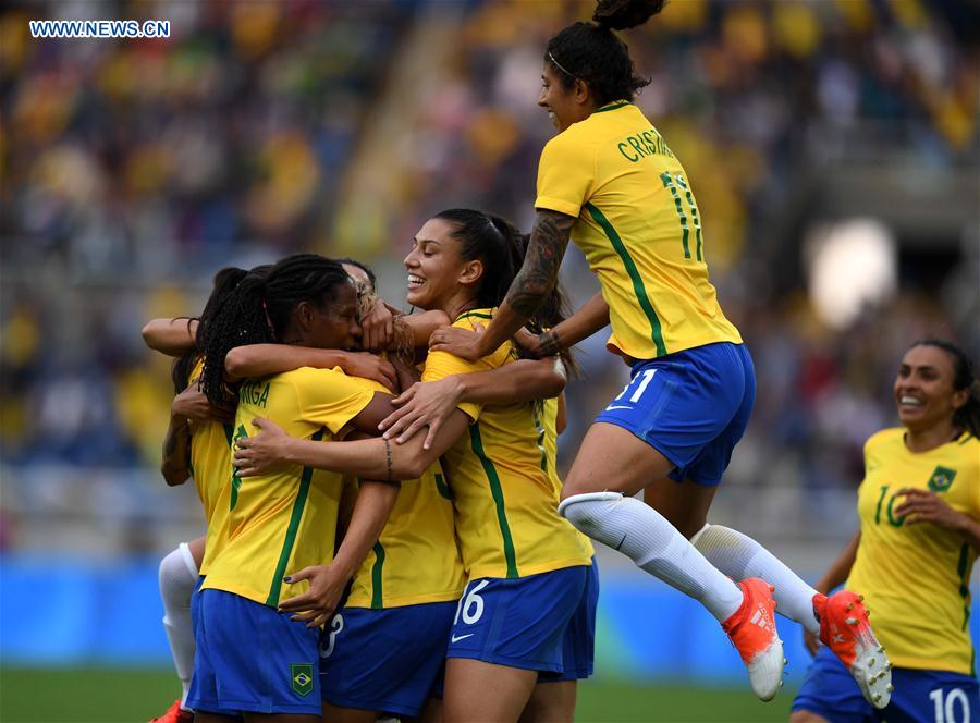 Futebol feminino: Seleção brasileira vence China por 3-0