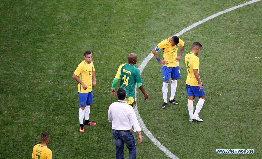 Grupo A das Olimpíadas: Brasil empata com África do Sul em 0 a 0 