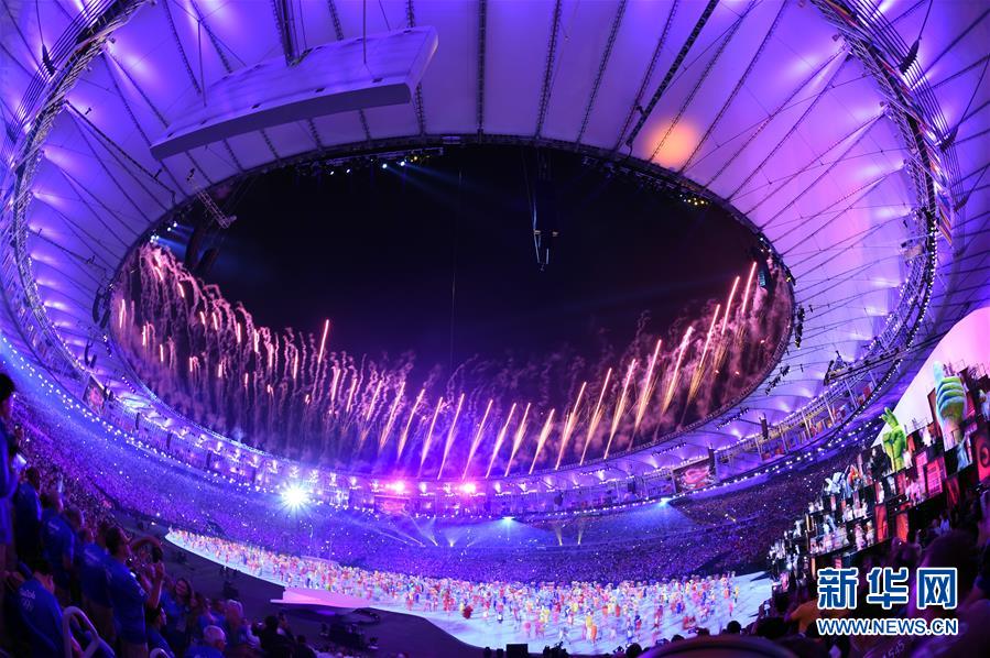 Cerimônia de abertura dos Jogos Olímpicos do Rio 2016