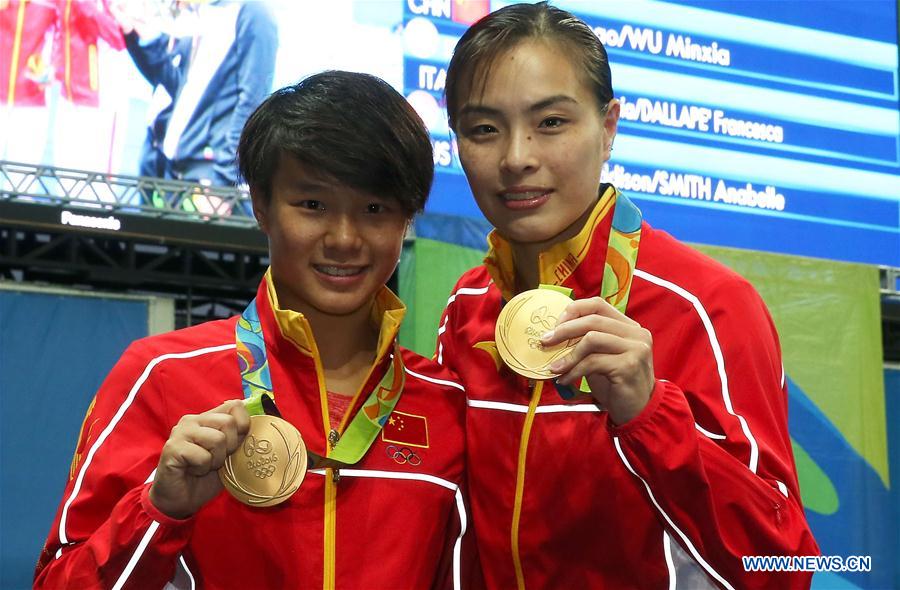 China conquista três medalhas de ouro no segundo dia das Olimpíadas