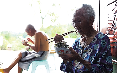 Vovó de 109 anos diz “não” ao sedentarismo